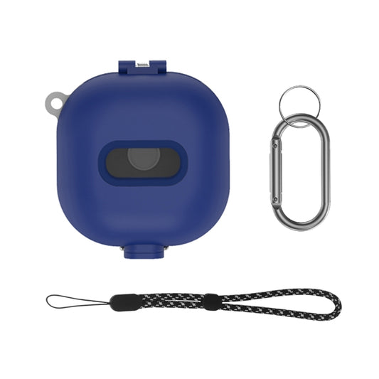 D10 For Samsung Galaxy Buds Live/Buds Pro/Buds 2 Shockproof Earphone Protective Cover Conjoined Switch(Blue) - Samsung Earphone Case by buy2fix | Online Shopping UK | buy2fix