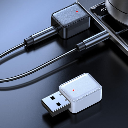 RX-TX-413 USB Bluetooth Receiving Launch 2 In 1 Adapter(Black) by buy2fix