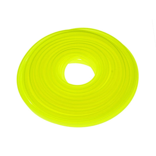 TF-1795 18m/roll Motorcycle Modification Accessories Colorful Gasoline Pipe(Yellow) - Replacement Parts by buy2fix | Online Shopping UK | buy2fix