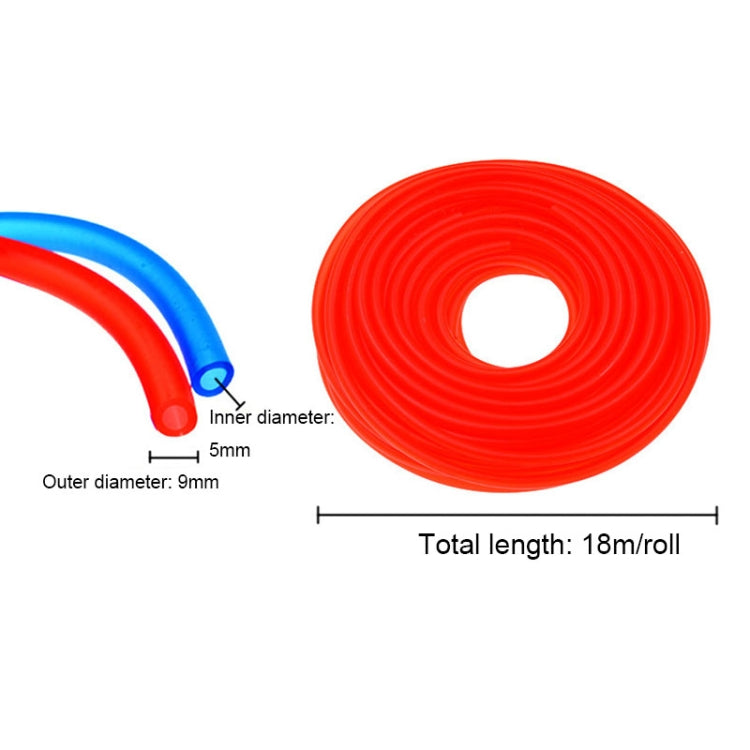 TF-1795 18m/roll Motorcycle Modification Accessories Colorful Gasoline Pipe(Blue) - Replacement Parts by buy2fix | Online Shopping UK | buy2fix