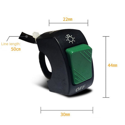 TF-1796 Electric Motorcycle Retrofit Accessories Double Flash Warning Light Switch(Random Color Delivery) - Electrical System by buy2fix | Online Shopping UK | buy2fix
