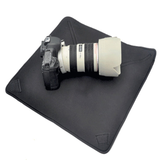 SLR Camera Bag Diving Material Lens Storage Bag, Size: 50x50cm(Black) - Lens Bag by buy2fix | Online Shopping UK | buy2fix