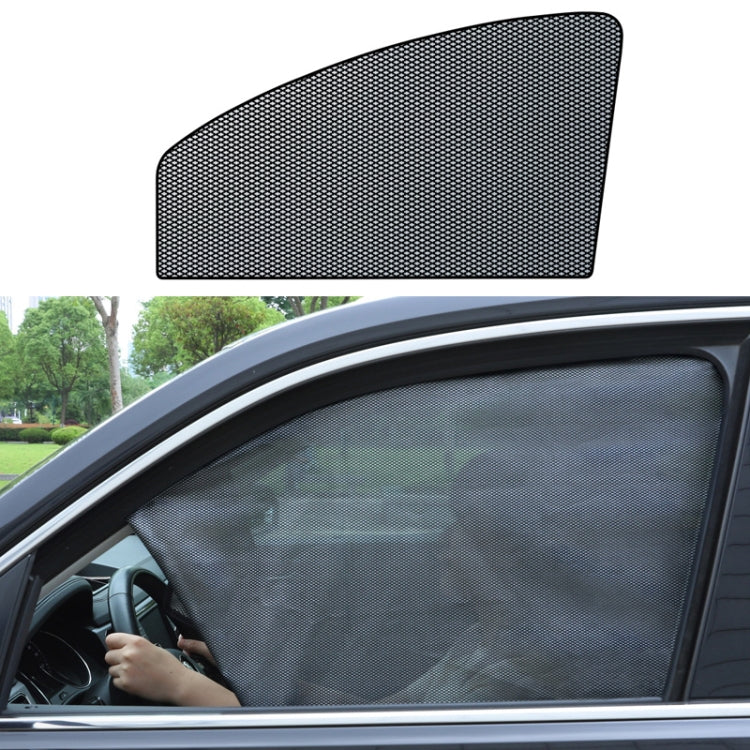 Car Sunshade Magnetic Iron Reflective Mesh Gauze Sunscreen Heat Insulation Sunshade Baffle(Front Window Co-driving) by buy2fix