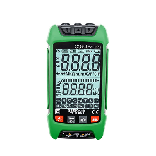 BAKU BA-2202 Digital Multimeter Electrician Maintenance Resistance Tester(Green) - Digital Multimeter by BAKU | Online Shopping UK | buy2fix