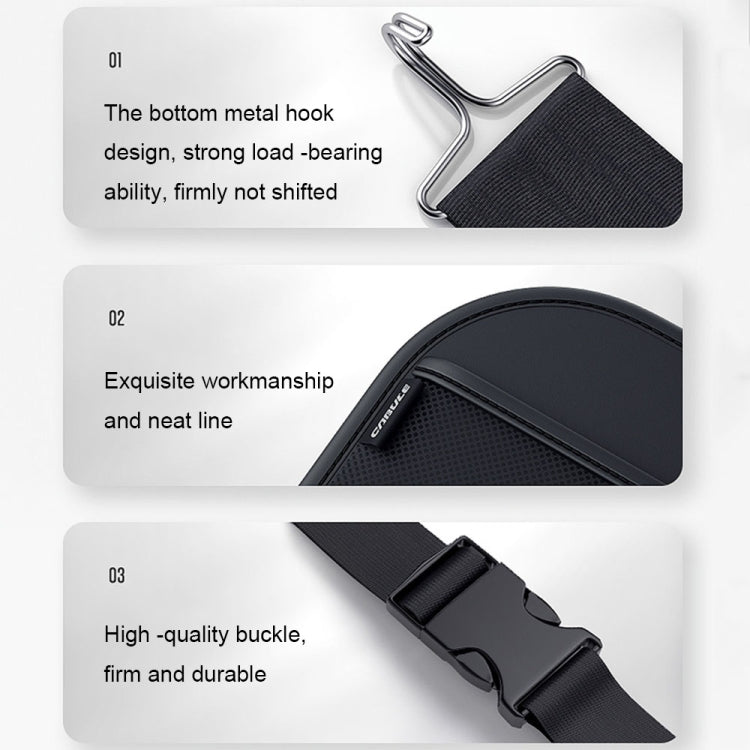 Multifunctional Car Seat Back Storage Bag Car Interior Decorative Supplies, Size: S by buy2fix