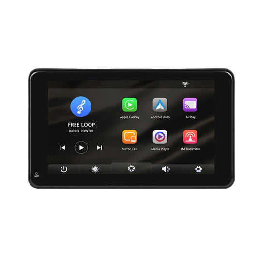 A3135 7 Inches HD Wired Smart Screen With Wireless CarPlay + Android Auto + Android Without Camera - Car MP3 & MP4 & MP5 by buy2fix | Online Shopping UK | buy2fix