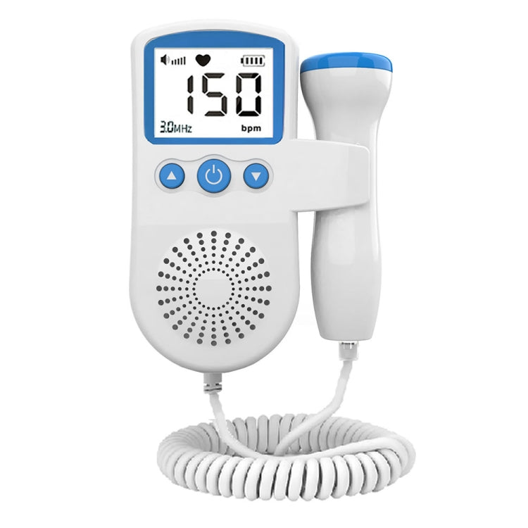 B3 Home Doppler Ultrasound Handheld Fetal Heart Pregnant Women Fetal Heart Monitor(Blue) by buy2fix