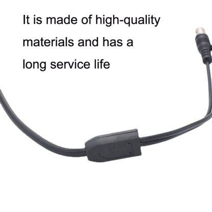 SZ015 BNC Male To 2xFemal Communication Cables VCR Coaxial Video Cable, Cable Length:0.42m(Black) - Cable by buy2fix | Online Shopping UK | buy2fix