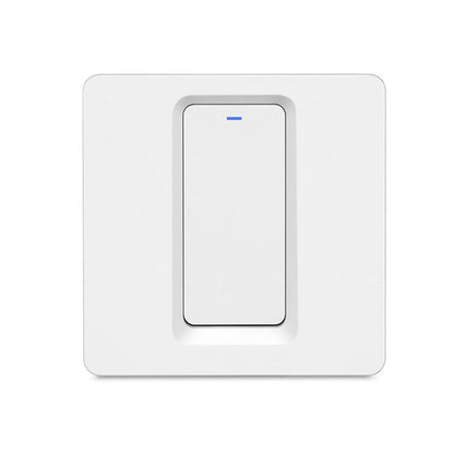 Tuya ZigBee Smart Single-fire Zero-fire Sharing Switch Phone Control Voice Panel EU Plug, Spec: 1 Button - Smart Switch by buy2fix | Online Shopping UK | buy2fix
