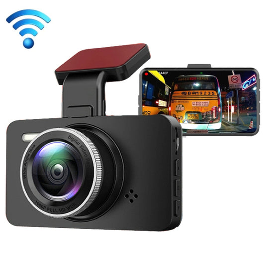 L601 HD Night Vision Electronics Dog Reversing Image Driving Recorder, Style: WIFI Version(Double Recorded) by buy2fix