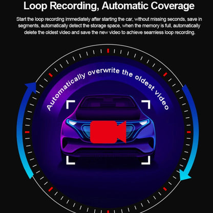 L601 HD Night Vision Electronics Dog Reversing Image Driving Recorder, Style: WIFI Version(Double Recorded) by buy2fix