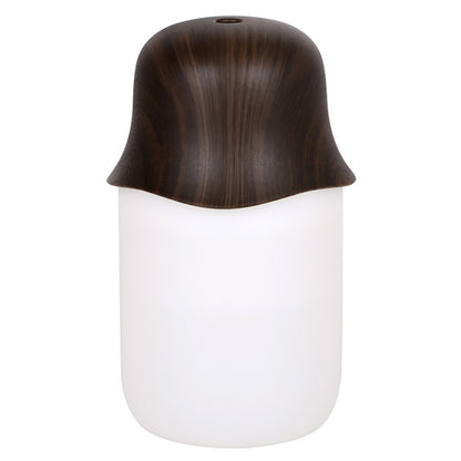 Desktop USB Humidifier Wood Grain Air Aromatherapy Night Light(Dark Color) - Air Purifiers & Accessories by buy2fix | Online Shopping UK | buy2fix
