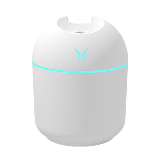 USB Mini Desktop Colorful Night Light Car Humidifier, Spec: 250ml (Y-White) - Air Purifiers & Accessories by buy2fix | Online Shopping UK | buy2fix