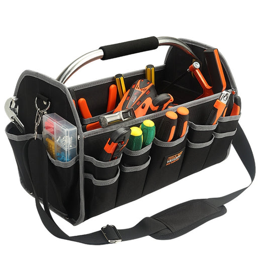 WESSLECO Thickened Oxford Cloth Portable Multifunctional Repair Tool Kit(Black) - Storage Bags & Boxes by WESSLECO | Online Shopping UK | buy2fix