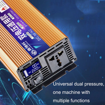 XINBOKE Universal Positive Wave Car Inverter Home Solar Inverter 12V/24V 1500W To 220V 700W - Modified Square Wave by buy2fix | Online Shopping UK | buy2fix