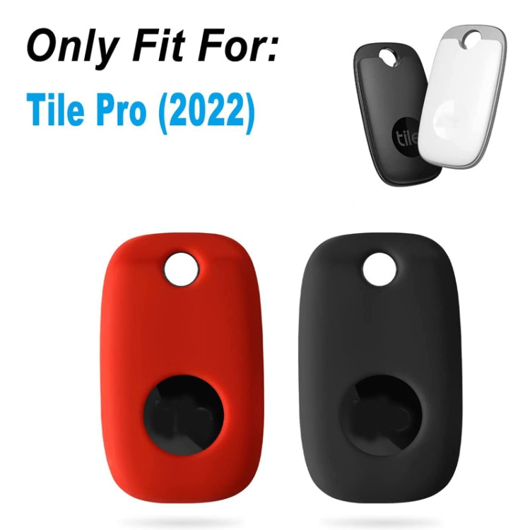For Tile Mate Pro Tracker Silicone Case One-piece Design Protective Cover(Midnight Blue) by buy2fix
