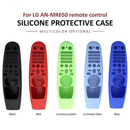 Y5 For LG AN-MR600/MR650/MR18BA/MR19BA Remote Control Silicone Protective Cover(Luminous Blue) - Remote Control Covers by buy2fix | Online Shopping UK | buy2fix