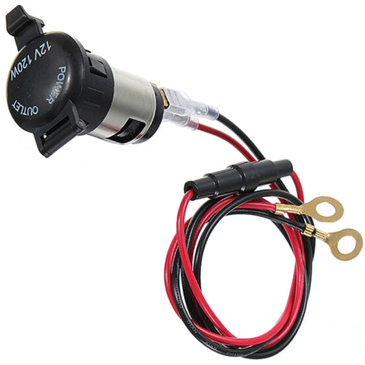 Car Cigarette Lighter Socket Waterproof Power Supply 120W/250W Modification 12/24V Cigarette Lighter Mother Seat - Cigar Socket by buy2fix | Online Shopping UK | buy2fix