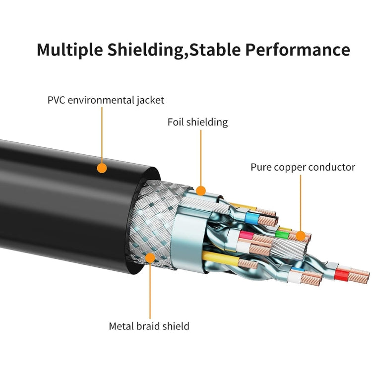 2RCA Male 2XLR Caron Male Speaker Audio Balance Cable, Length: 20m by buy2fix