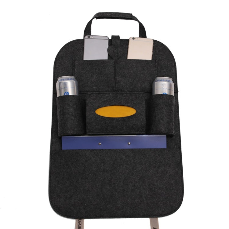Car Multifunctional Seat Back Storage Hanging Bag, Size: 40x56cm(Dark Gray) by buy2fix