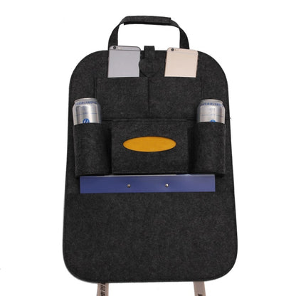 Car Multifunctional Seat Back Storage Hanging Bag, Size: 40x56cm(Dark Gray) by buy2fix