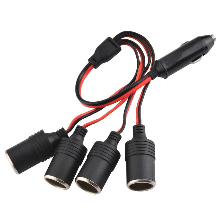 4 In 1 Auto High Power Cigarette Lighter Car Charger - Cigar Socket by buy2fix | Online Shopping UK | buy2fix