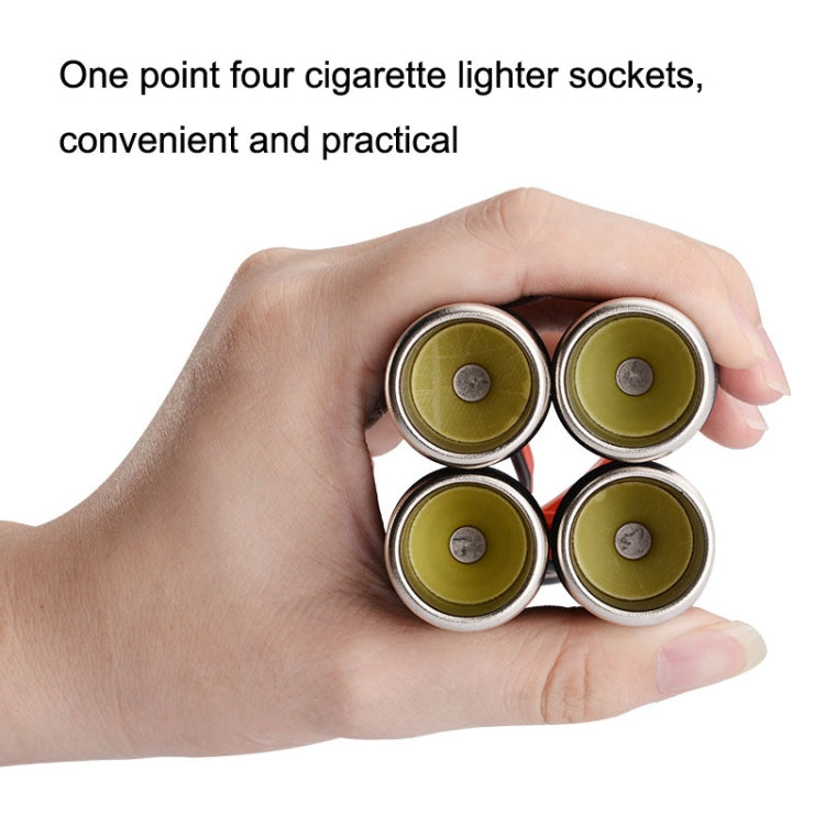 4 In 1 Auto High Power Cigarette Lighter Car Charger - Cigar Socket by buy2fix | Online Shopping UK | buy2fix