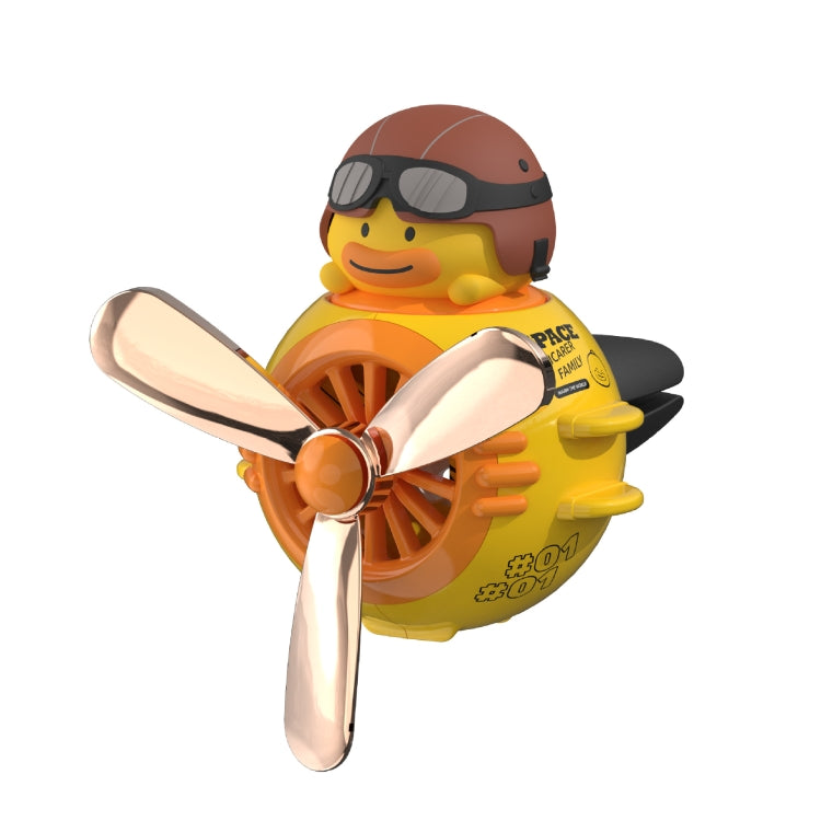 ICARER FAMILY AK-20 Car Pilot-Shaped Air-Conditioning Outlet Decorative Ornaments Aromatherapy(Yellow) by ICARER FAMILY