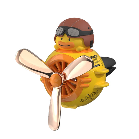 ICARER FAMILY AK-20 Car Pilot-Shaped Air-Conditioning Outlet Decorative Ornaments Aromatherapy(Yellow) by ICARER FAMILY