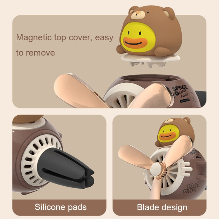 ICARER FAMILY AK-20 Car Pilot-Shaped Air-Conditioning Outlet Decorative Ornaments Aromatherapy(Black) by ICARER FAMILY