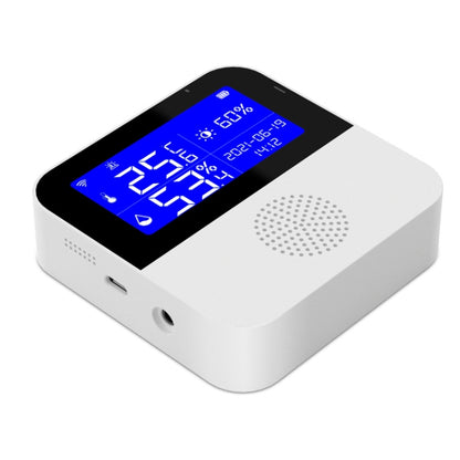 Tuya WIFI Temperature And Humidity Sensor With 2.9inch LCD Display,Spec: With Sensing Line - Smart Switch by buy2fix | Online Shopping UK | buy2fix