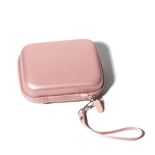 For FUJIFILM Instax Mini EVO  Link LiPlay PU Leather Camera Bag  With Wrist Strap(Pink) - Soft Bag by buy2fix | Online Shopping UK | buy2fix