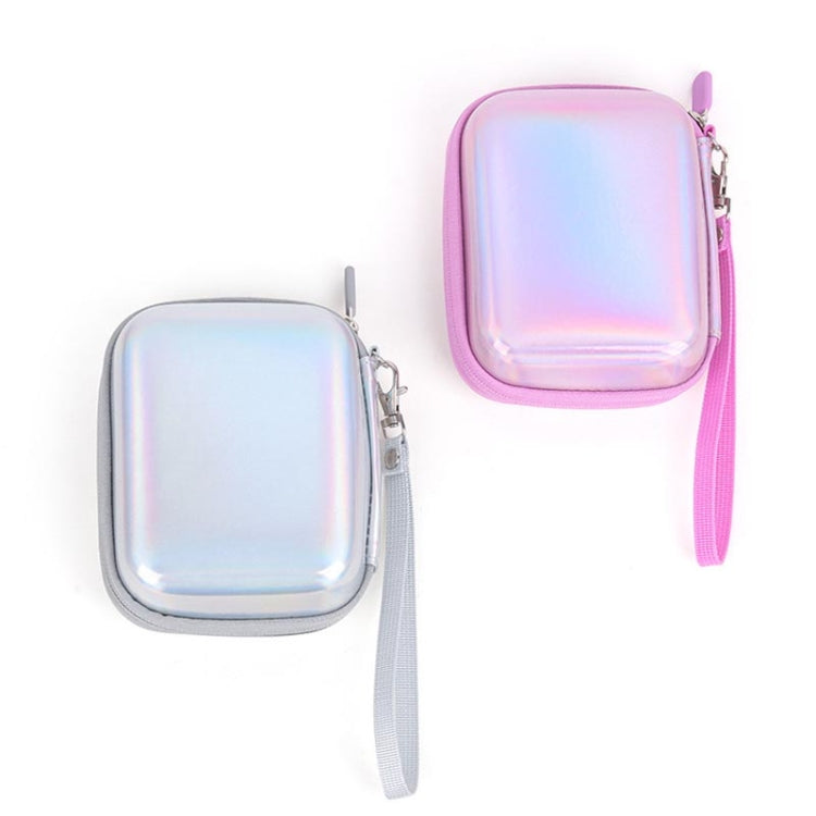 For FUJIFILM Instax Mini EVO Link LiPlay PU Leather Camera Bag With Wrist Strap(Phantom Silver) by buy2fix