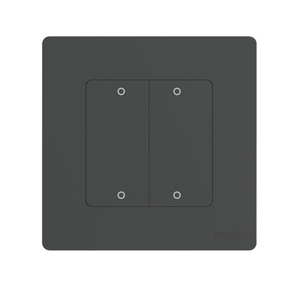 Tuya ZigBee Smart Single-fire Zero-fire Sharing Timing Voice Wall Switch EU Plug, Style: 4 Ways (Gray Scene Casual Post) - Smart Switch by buy2fix | Online Shopping UK | buy2fix