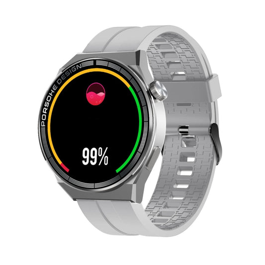 ST5 MAX 1.45 Inch Smart Recording Waterproof Sports Watch Voice Broadcast Calling Watch(Silver) by buy2fix