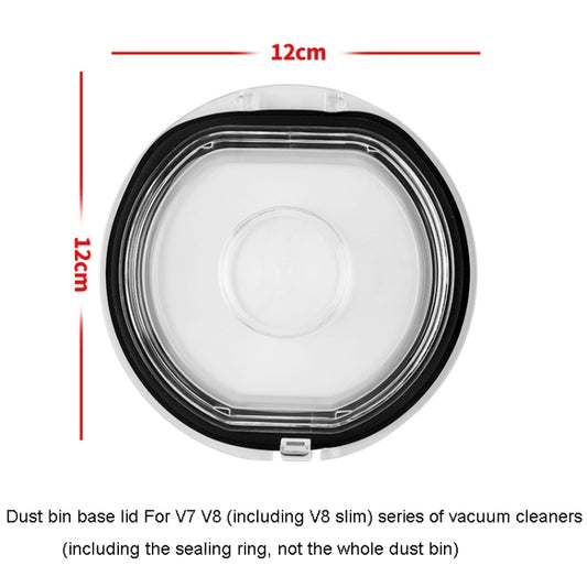 For Dyson V7 V8 Dust Bin Base Lid Vacuum Cleaner Replacement Accessories - For Dyson Accessories by buy2fix | Online Shopping UK | buy2fix