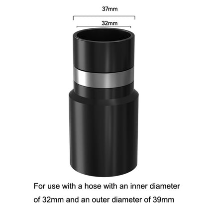 5pcs Universal Inner Diameter 32mm Vacuum Cleaner Accessories Hose Connecting Threaded Tube Wall Plug - Other Accessories by buy2fix | Online Shopping UK | buy2fix
