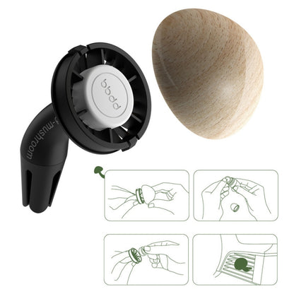 bbdd Mushroom Car Air Vent Aromatherapy Ornament(Beech) - Air Freshener by bbdd | Online Shopping UK | buy2fix