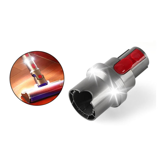 For Dyson V7 V8 V10 V11 V15 Vacuum Cleaner Suction Head Adapter with LED Light - For Dyson Accessories by buy2fix | Online Shopping UK | buy2fix