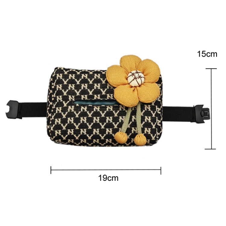 Chair Back Hanging Car Armrest Box Tissue Box, Model: 9506B by buy2fix