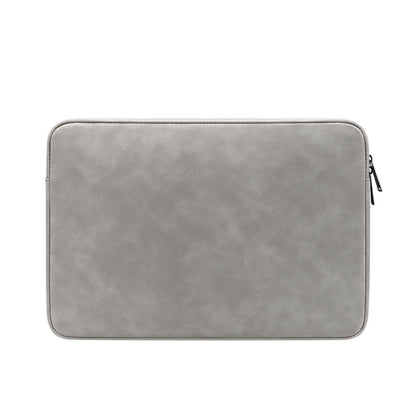 ND12 Lambskin Laptop Lightweight Waterproof Sleeve Bag, Size: 14.1-15.4 inches(Gray) by buy2fix