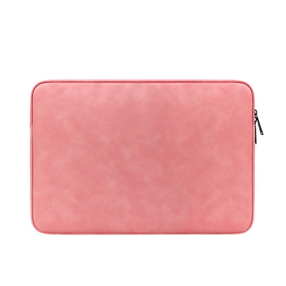ND12 Lambskin Laptop Lightweight Waterproof Sleeve Bag, Size: 14.1-15.4 inches(Pink) by buy2fix