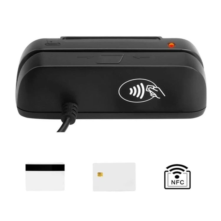 YL116U-3 3 in 1 IC Card Induction Magnetic Card Reader - Card Readers by buy2fix | Online Shopping UK | buy2fix