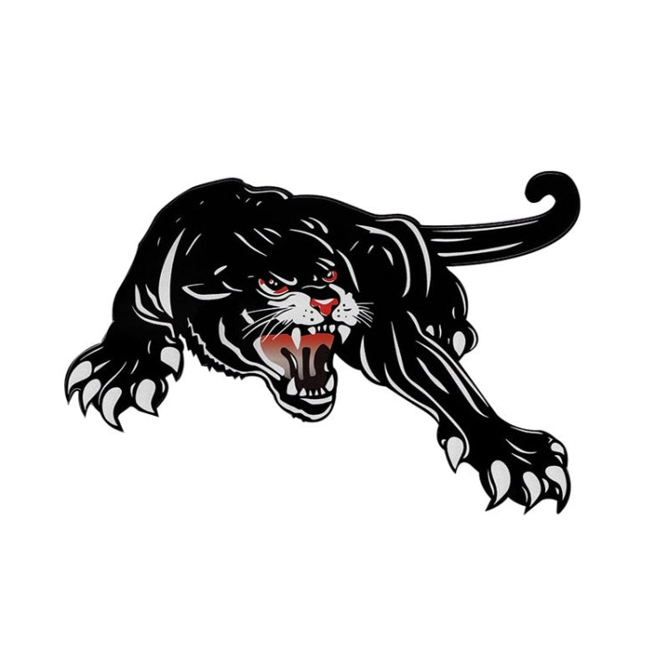 Colorful Black Panther Car Hood Door Reflective Sticker(Head Towards The Right) by buy2fix
