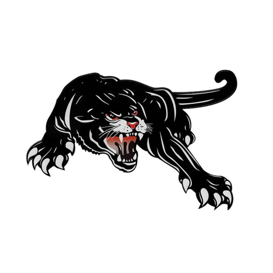 Colorful Black Panther Car Hood Door Reflective Sticker(Head Towards The Right) by buy2fix