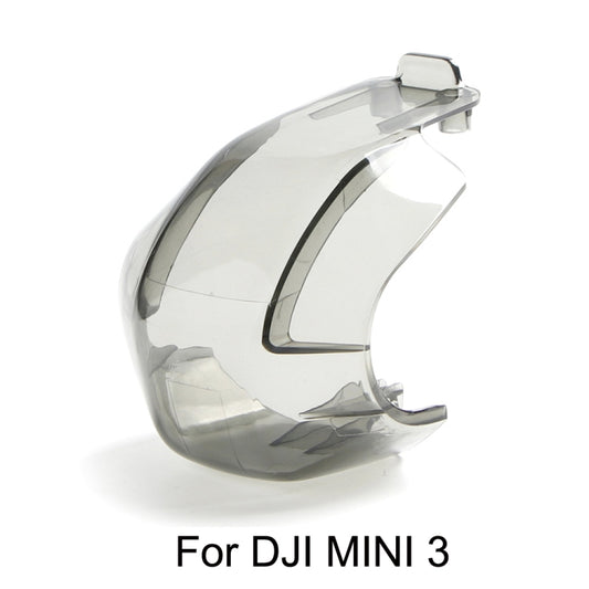 For DJI Mini 3 MN3-JTG-BK Lens Protective Cover Gimbal Camera Fixed Cover Drone Accessories(Transparent Grey) - Other by buy2fix | Online Shopping UK | buy2fix