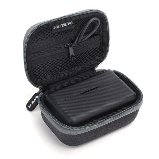 For DJI MIC Sunnylife B557 Wireless Microphone Portable Protective Box Storage Bag(Dark Gray) - Microphone by Sunnylife | Online Shopping UK | buy2fix