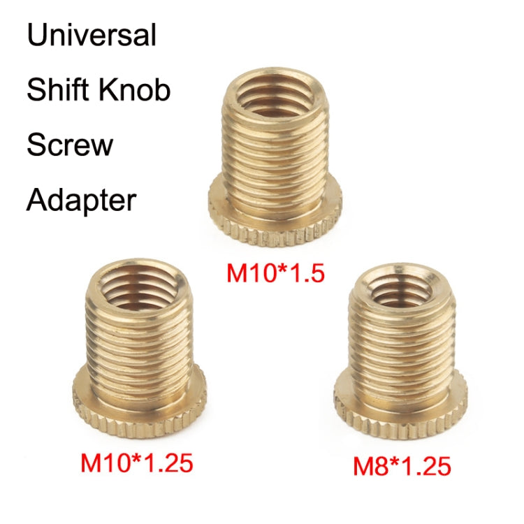 10pcs Gear Shifter Adapter Gear Shifter Connector Nut, Style: A Model M10x1.25 by buy2fix