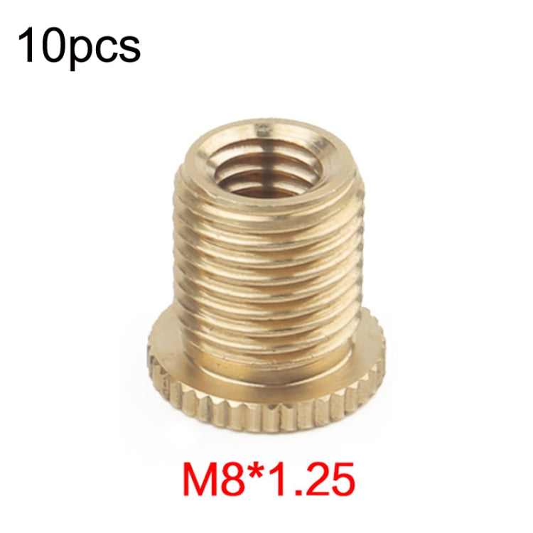 10pcs Gear Shifter Adapter Gear Shifter Connector Nut, Style: A Model M8x1.25 by buy2fix