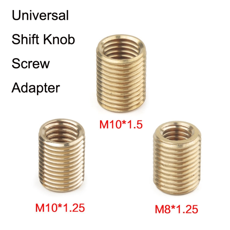 10pcs Gear Shifter Adapter Gear Shifter Connector Nut, Style: B Model M8x1.25 by buy2fix